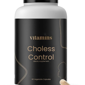 Vitamin – Cholesterol Control Supplement for Heart, Energy, and Cholesterol Level Support, Niacin, Gluten-Free, 60ct